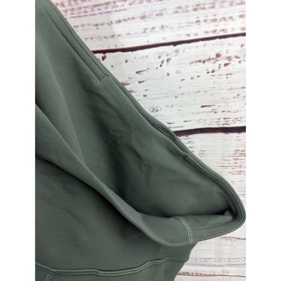 Lululemon Align Wide Leg High-Rise Pant 31" Size 4 Smoked Spruce Olive Green - Picture 9 of 12